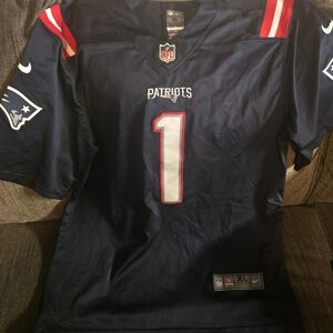 Nike Patriots Navy Blue Jersey